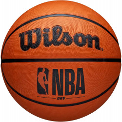 Ballon de basketball taille 7 - Ballon WILSON NBA DRV orange