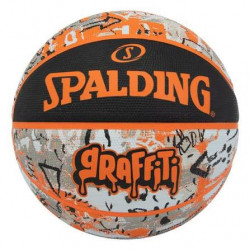 Spalding Graffiti Ball 84377Z, Unisex basketballs, Grey, 7 EU