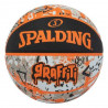 Spalding Graffiti Ball 84377Z, Unisex basketballs, Grey, 7 EU