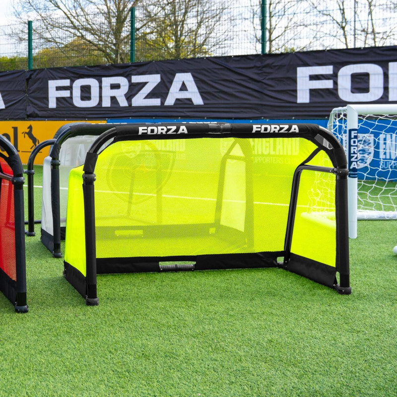 FORZA POD But - Pro Alu50 But de Football en Aluminium | Buts de Cible avec Conception Pliable et Autoportante
