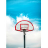 Panier de basket sur pied réglable